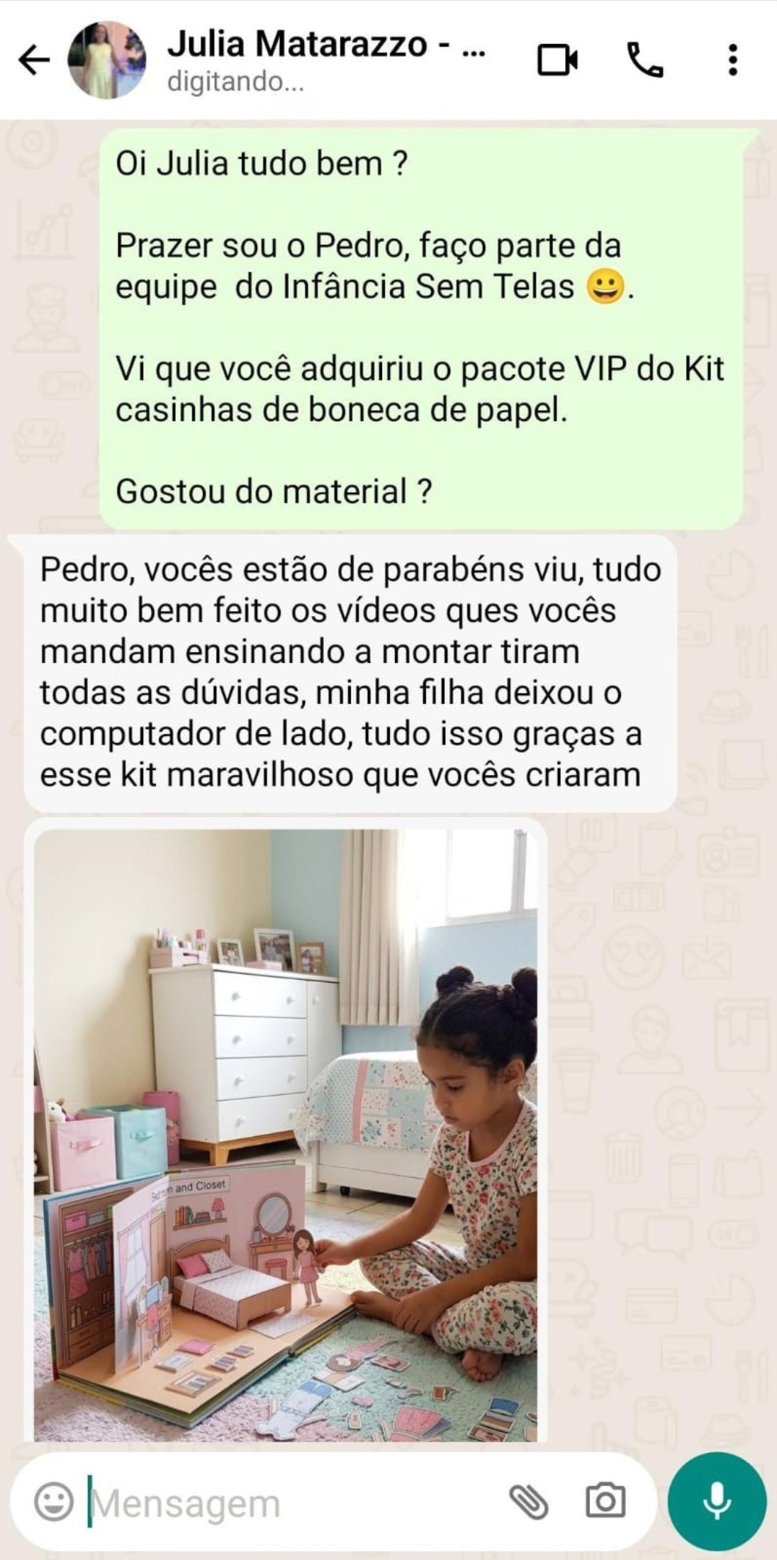 Depoimento WhatsApp 2