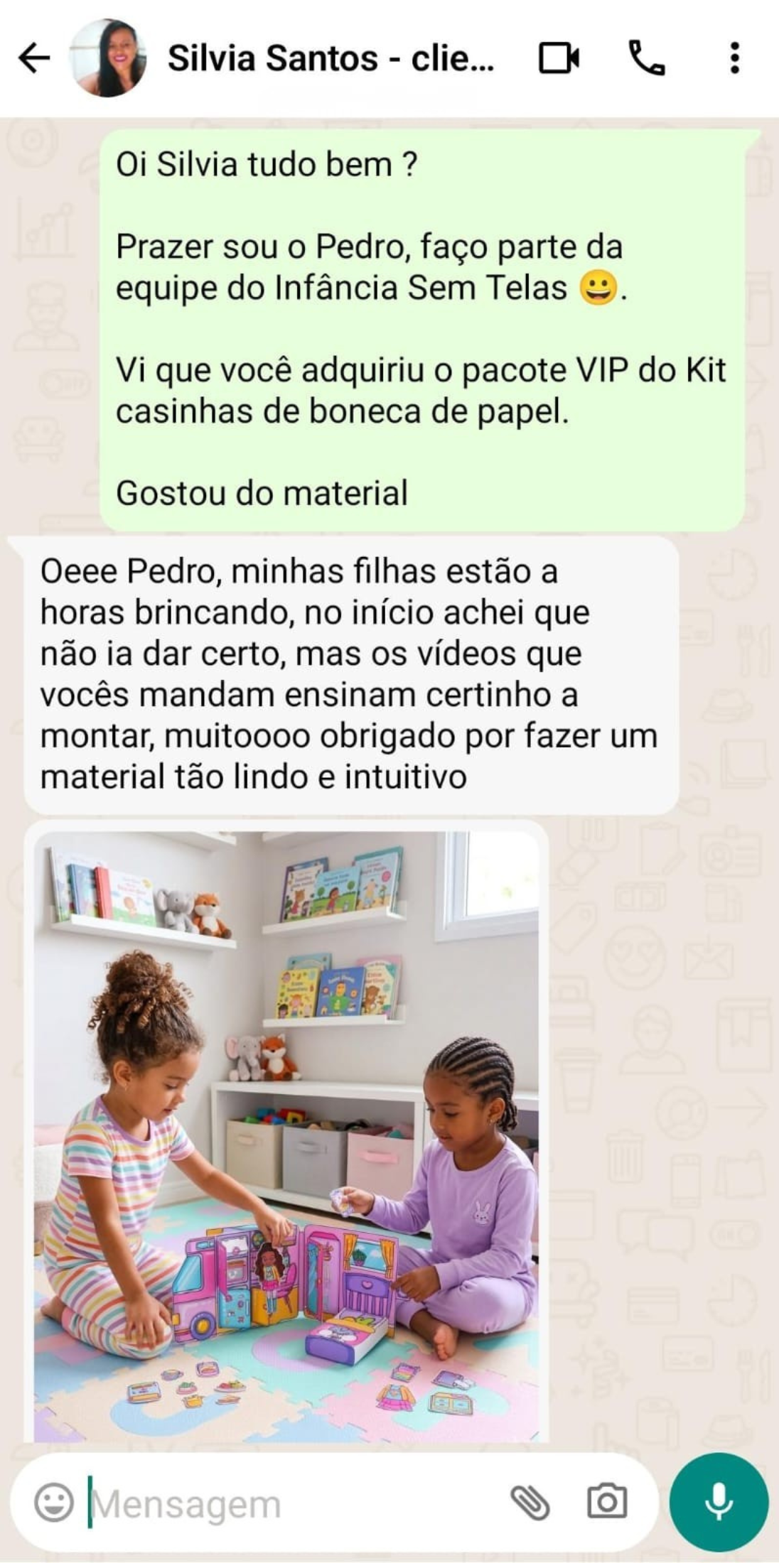 Depoimento WhatsApp 3